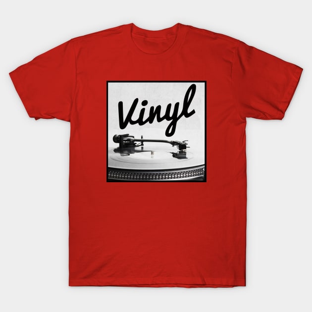 vinyl shirt T-Shirt by retroracing